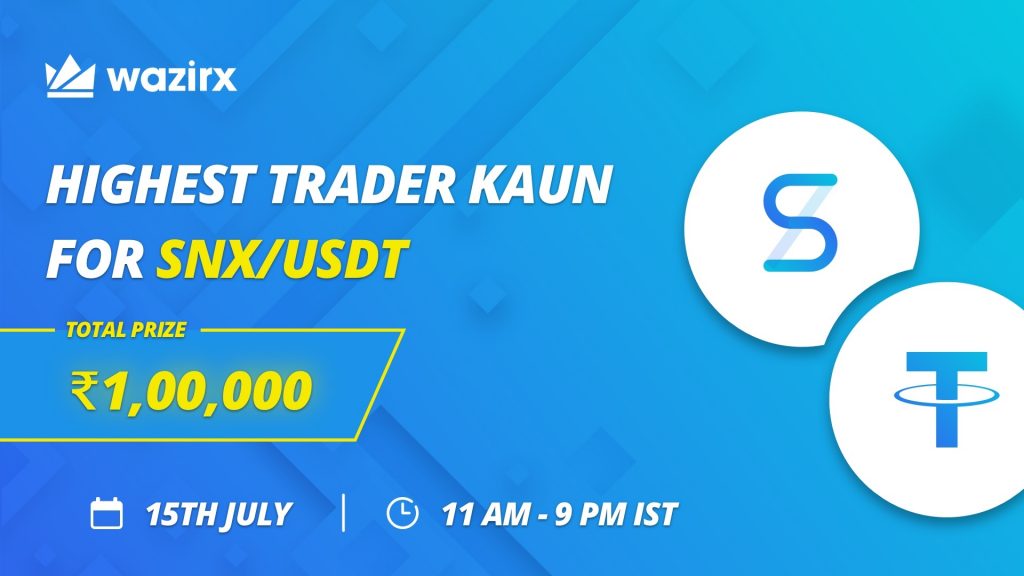 Synthetix Network Token Listing + Highest Trader Kaun