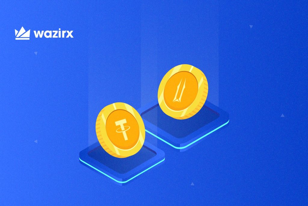 ILV/USDT trading on WazirX