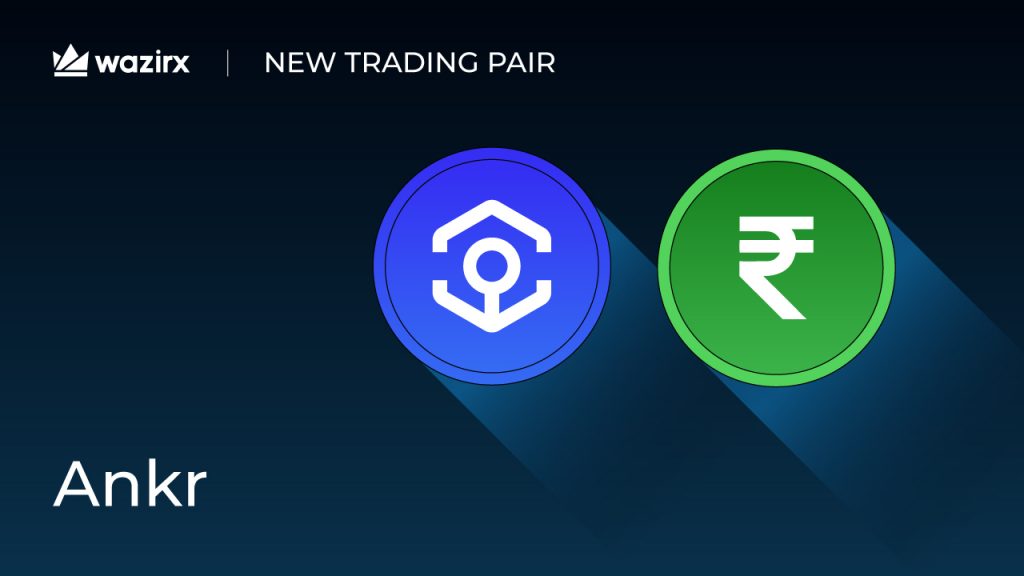 ANKR/INR trading on WazirX