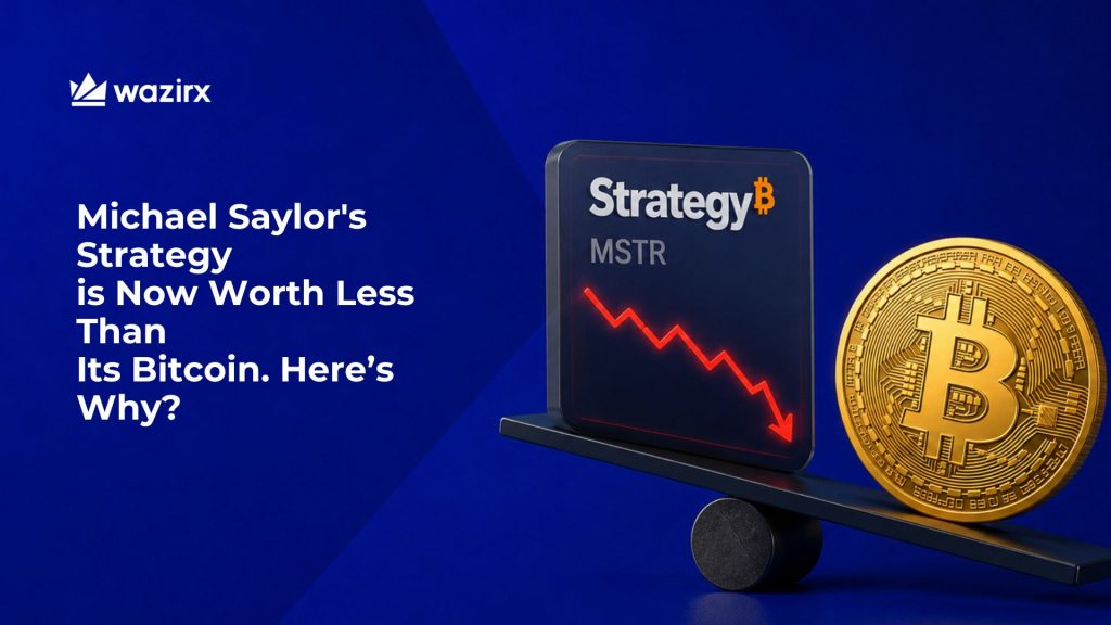 Michael Saylor's Strategy Is Now Worth Less Than Its Bitcoin, Here’s Why