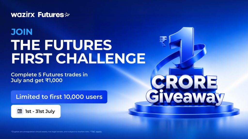 Futures First Challenge: Trade Futures on WazirX & Win From ₹1 Crore Reward Pool