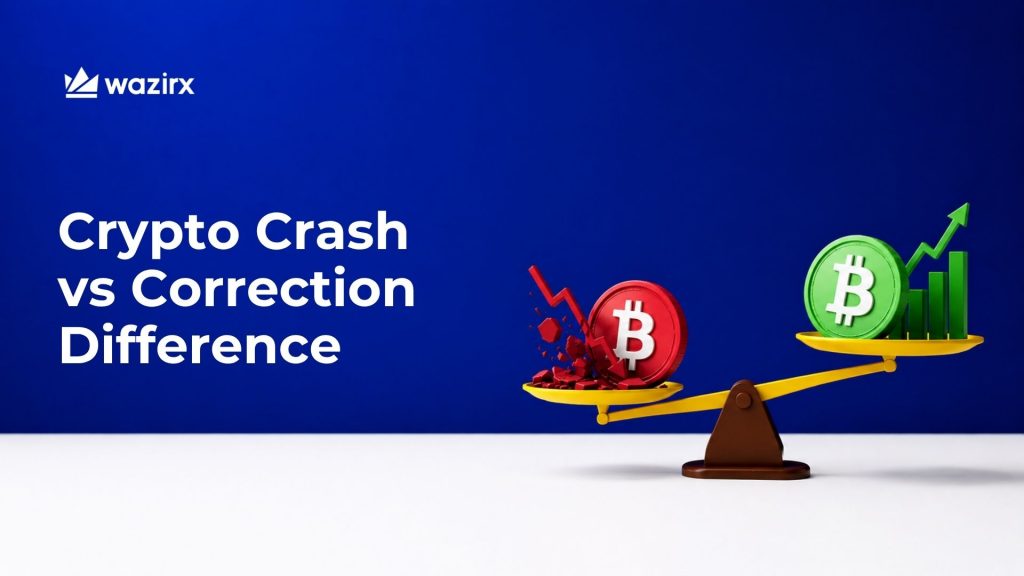 Crypto Crash vs correction difference